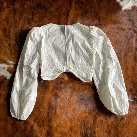 Reformation Derek long sleeve crop top - Picture 11 of 15